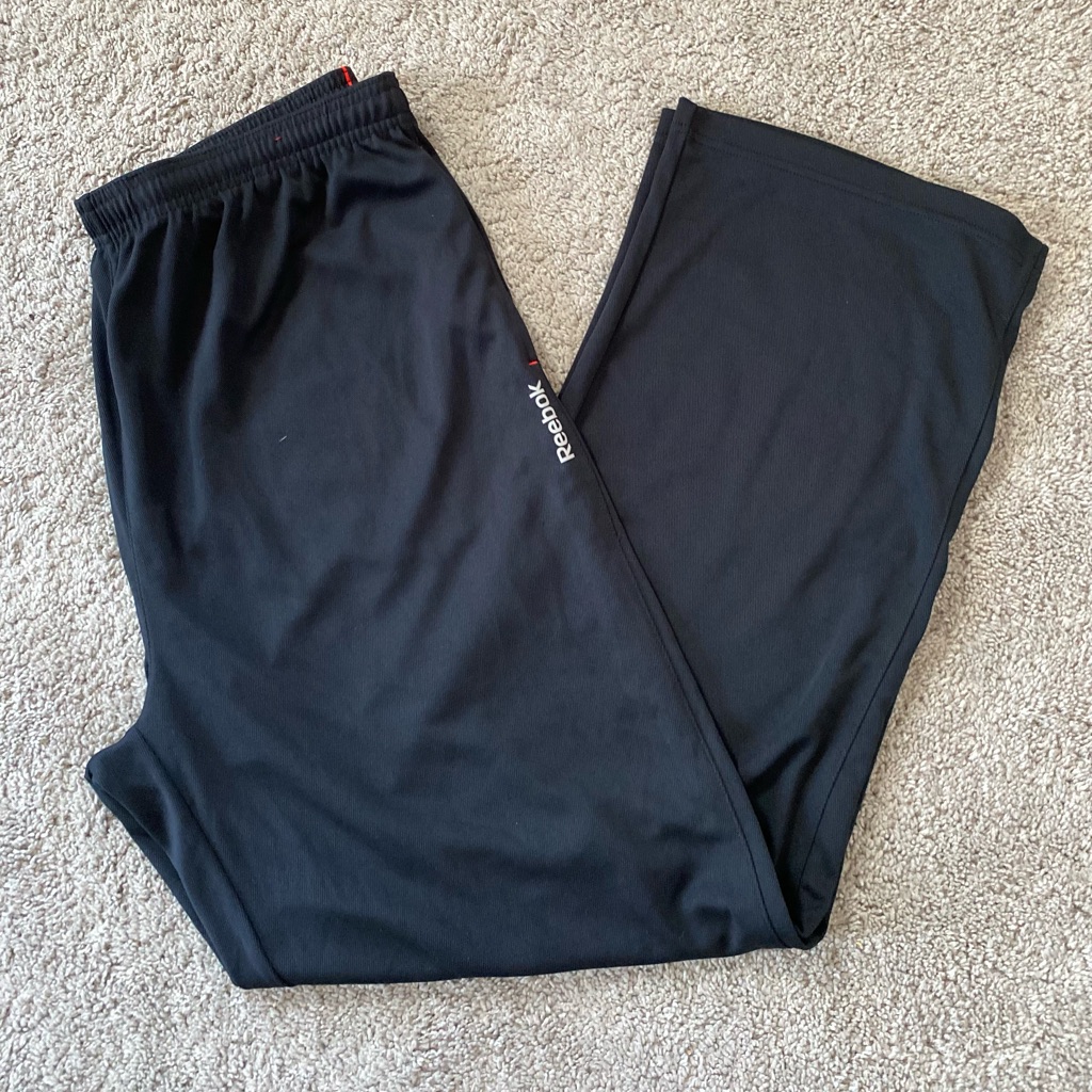 Reebok Men’s Size 2x Black Athletic Pants